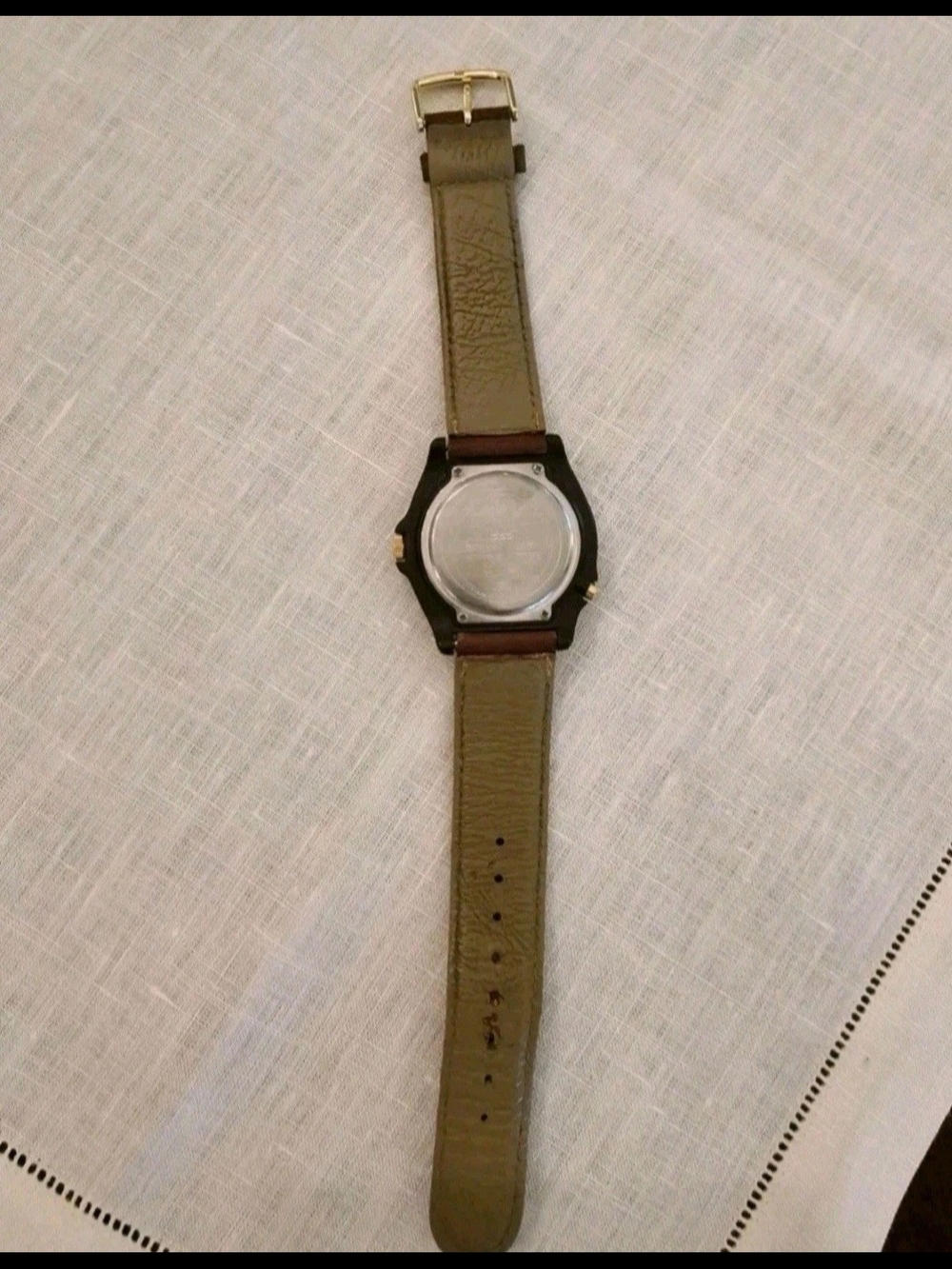 Vintage Timex Adventurer Brown Camel Cash Cigarettes Watch Indiglo Quartz 39mm - Picture 8 of 10